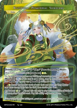 Kuzunoha, Primordial Shikigami