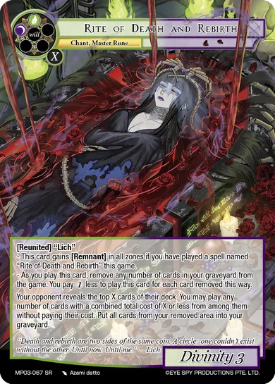 Rite of Death and Rebirth