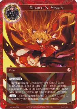 Scarlet's Vision