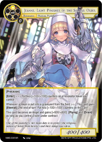 Jeanne, Light Punisher of the Solaris Order