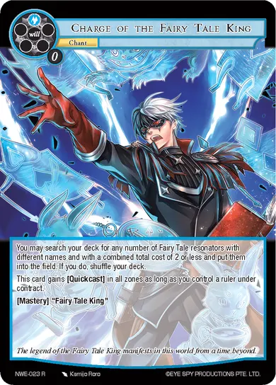 Charge of the Fairy Tale King