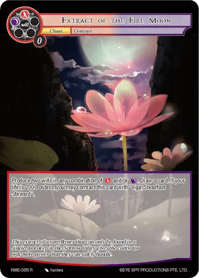 Extract of the Fire Moon
