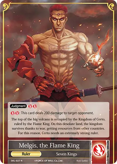 Melgis, the Flame King