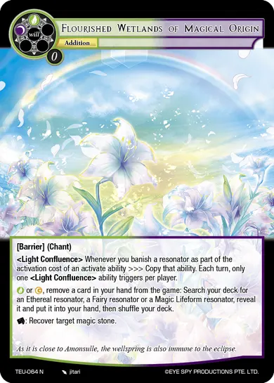 Flourished Wetlands of Magical Origin