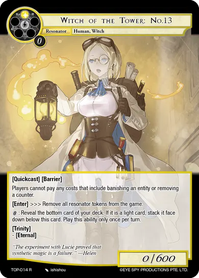 Witch of the Tower: No.13