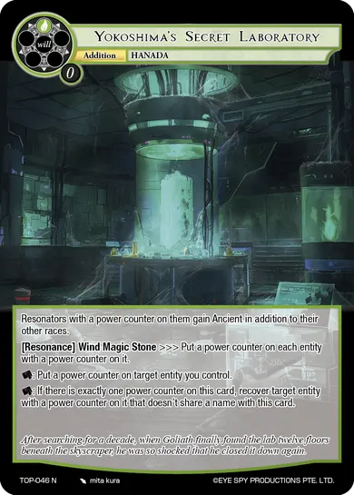 Yokoshima's Secret Laboratory