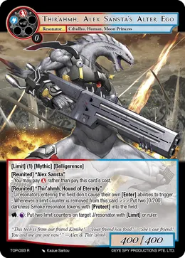 Thir'ahmh, Alex Sansta's Alter Ego