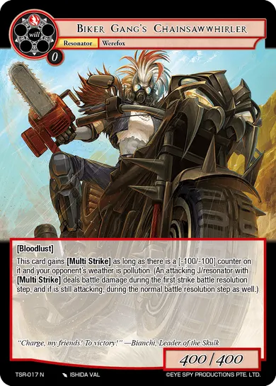 Biker Gang's Chainsawwhirler