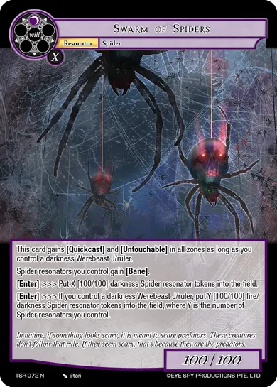 Swarm of Spiders