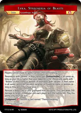 Lyka, Stregheria of Beasts
