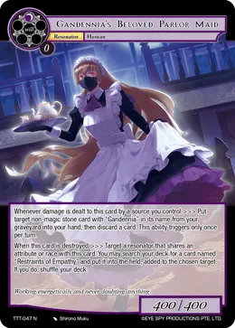 Gandennia's Beloved Parlor Maid