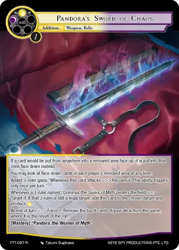 Pandora's Sword of Chaos