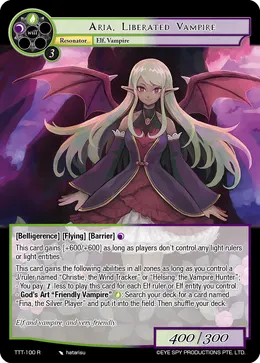 Aria, Liberated Vampire