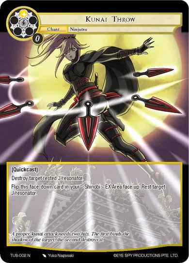 Kunai Throw