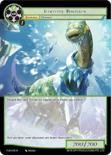 Icekeeper Dinosaur