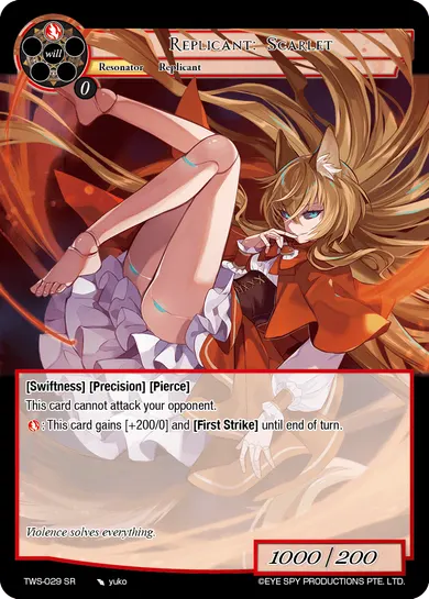 Replicant: Scarlet