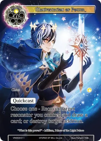 Manifestation of Power