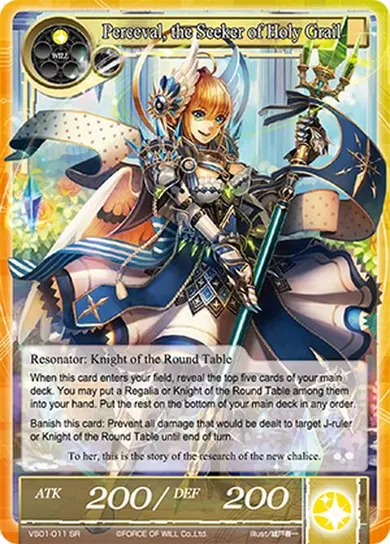 Perceval, the Seeker of Holy Grail