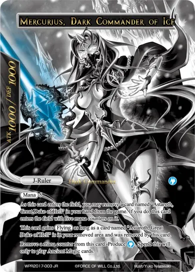 Mercurius, Dark Commander of Ice